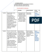 Planejamento Da Semana 11 A 14