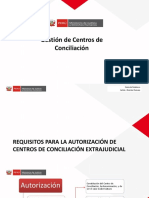 Gestion de Centros de Conciliacion