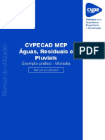 Cypecad Mep Aguas Residuais e Pluviais Exemplo Pratico Moradia