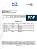 Horario clases ingeniería sistemas UNEFA