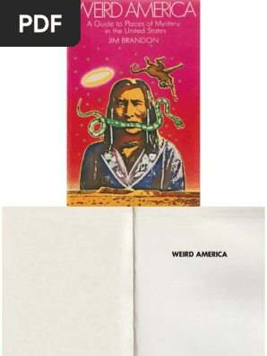 洋書 WEIRD AMERICA by Brandon Weird America: A Guide to Places of Mystery in the United