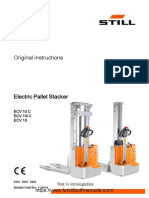 Still ECV10C Rde Picker Operator's Manual PDF