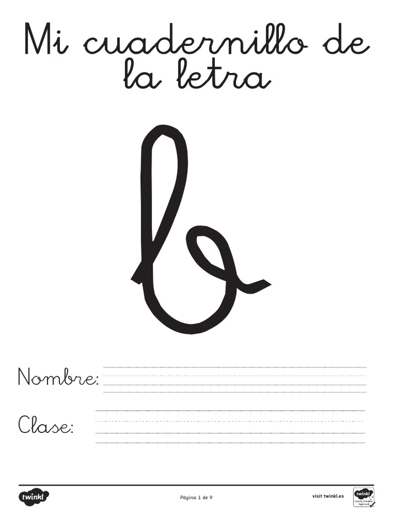 Actividades para aprender la letra B | PDF