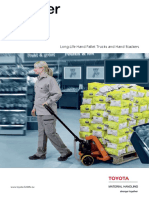 WWW - Toyota-Forklifts - Eu Long-Life Hand Pallet Trucks and Hand Stackers