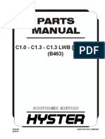 C1.0 - C1.3 - C1.3 LWB (V30ZMU) (B463) : 1596190 ©2015 Hyster Company 10/2015