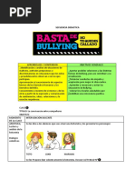 Secuencia Didactica El Bullying en La Escuela