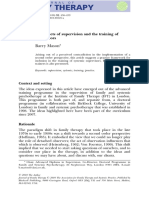 Journal of Family Therapy - 2010 - Mason - Six Aspects of Supervision and The Training of Supervisors