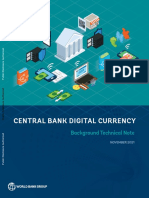 Central Bank Digital Currency Background Technical Note