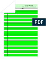 PT FAJAR MULIA WORKING BALANCE SHEET