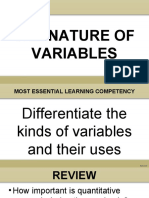 The Nature of Variables Explained