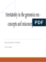 Heritability in the genomics era - concepts 