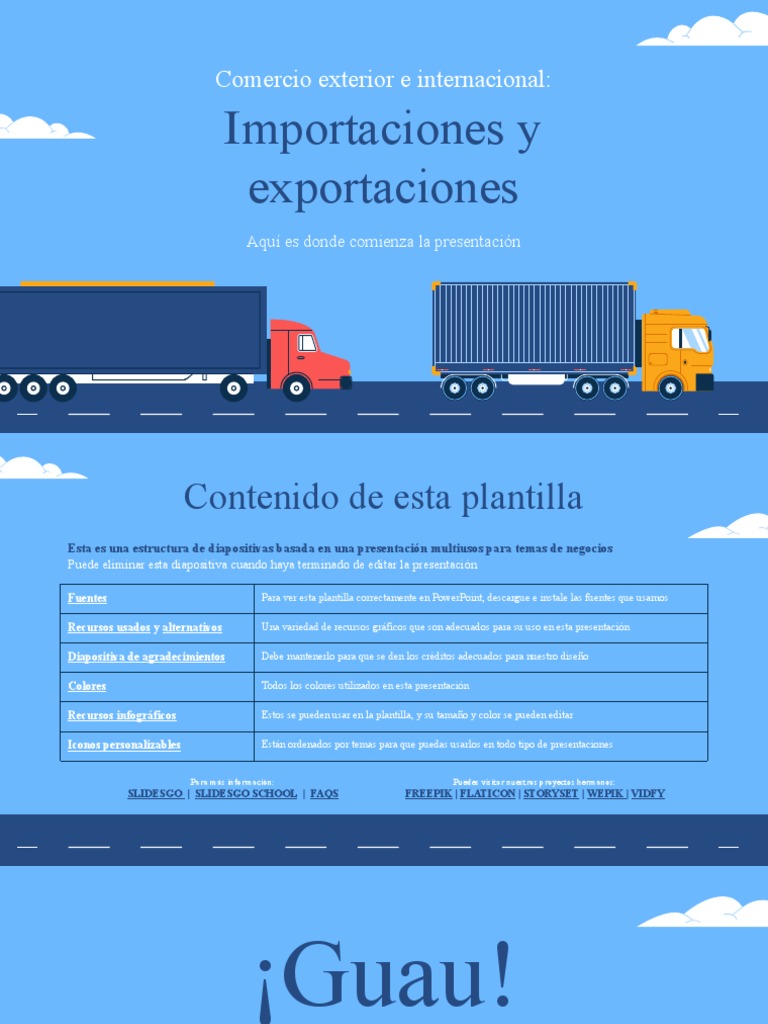 Foreign & International Trade - Imports & Exports by Slidesgo | PDF ...