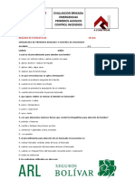 Evaluacion Primeros Auxilios Control Incendios