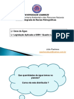 Aula 1 - Usos Da Água - Quadro Legal PDF