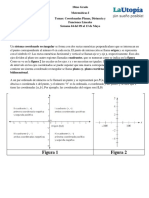Tarea #3 - Coordenadas Planas, Distancia y Funciones Lineales