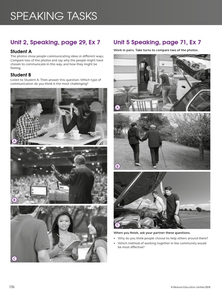 Gold Exp B2P Speaking Task | PDF | Communication