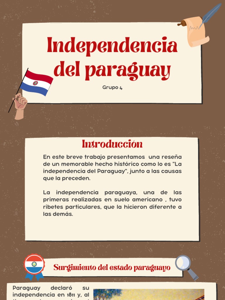 Paraguay Independencia PDF Paraguay