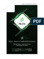 Nuls NULS Whitepaper 2018