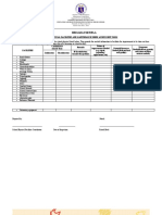 Be1 - Physical Facilities and Maintenance Needs Assessment Form
