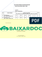 Daftar Hadir Pembina Ekstrakurikuler