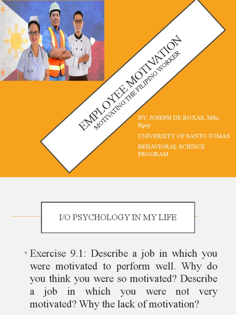 Chapter 6 Employee Motivation PDF Goal Motivational