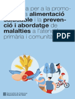 Programa Promocio Alimentacio Saludable Prevencio Abordatge Malalties Atencio Primaria Comunitaria 2021