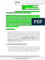 Exp. 01105-2019 Contestacion Dda Desnaturalizacion- Martel, Excepcion de Prescripcion.