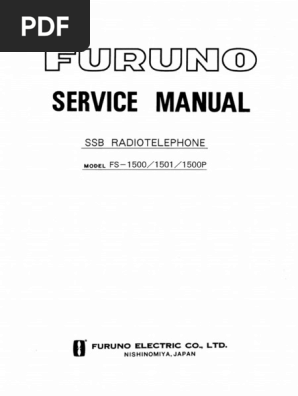 Furuno fs1500-1500p-1501 Service | PDF