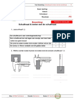 4.4 Test Schuifmaat