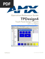 TPDesign4 OperationReferenceGuide