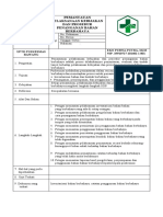 8523 Spo Pemantauan Pelaksanaan Kebijakan Dan Prosedur Penanganan Bahan Berbahayadocx PDF Free