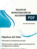 Presentacion Sobre Investigacion de Accidentes