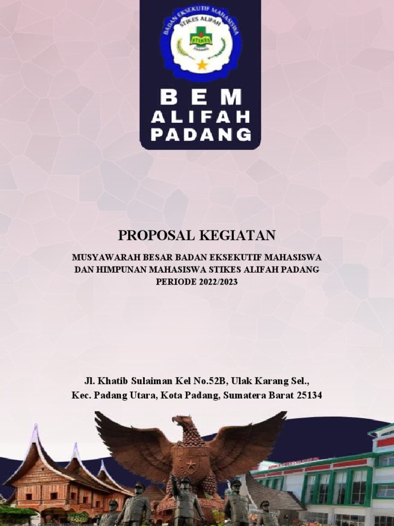 Mubes BEM dan HIMA STIKes Alifah Padang | PDF