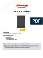 Bloc Porte Graphite