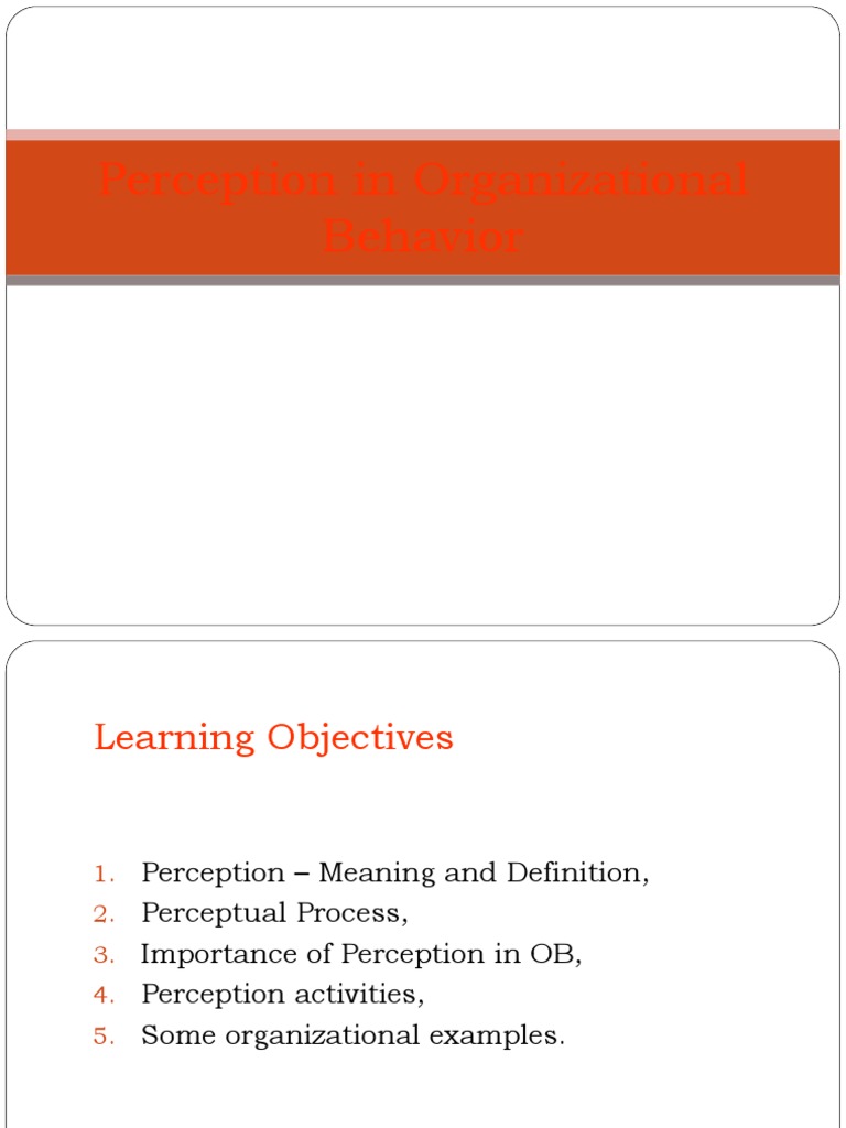 Perception Final PDF Perception Neuroscience