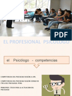 El Profesional Psicólogo