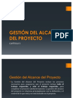 Gestión Del Alcance Del Proyecto