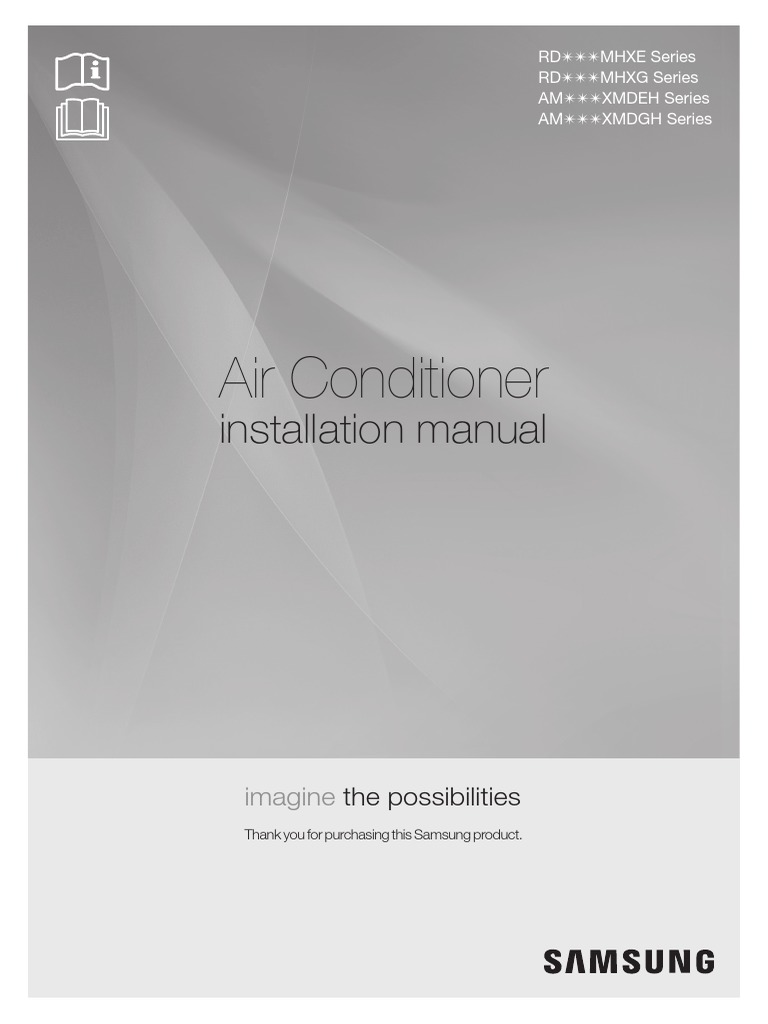 Samsung DVM Chiller Installation Manual | PDF | Screw | Pipe (Fluid ...