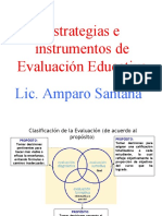 Estrategias e Instrumentos de Evaluación Educativa