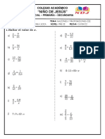 Razones y Proporciones Iii Arit Pre Ii