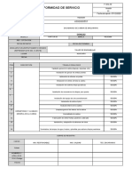 Conformidad de Servicio D5JN22 Raptor 7 - Os4300008557