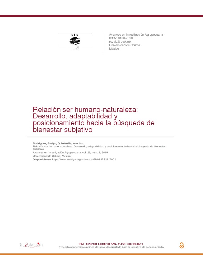 Adaptabilidad y bienestar en la naturaleza | PDF | Vida | Naturaleza