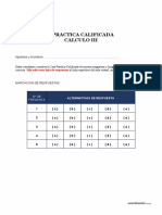 1 PRACTICA CALIFICADA - CALCULO III - Propuesto