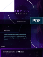 Physics of Motion