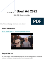 Thurber Sommers Garver - Super Bowl Ad Presentation Template