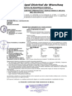 Certificado de Parametros Urbanisticos y Edificatorios Av. Huayruropata