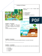 Avaliação de Ciências sobre Ecossistemas