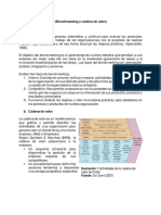 Benchmarking y Cadena de Valor