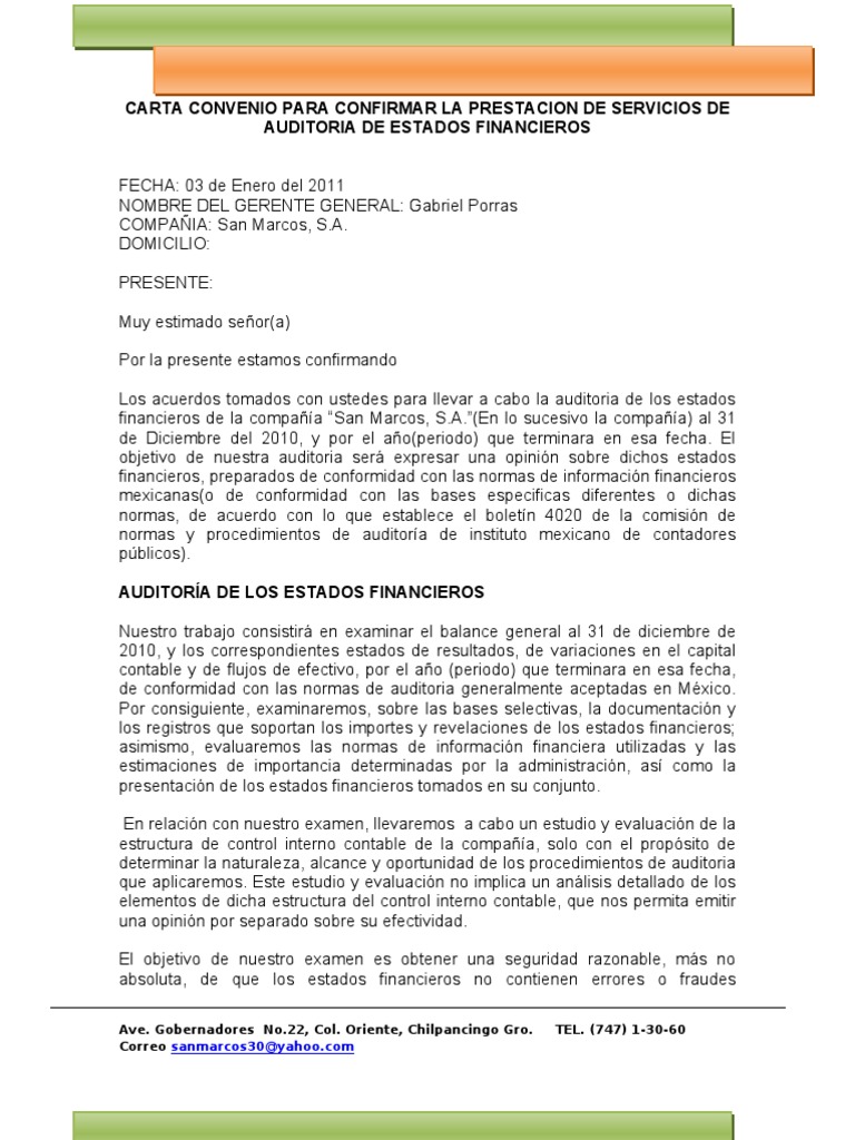 Carta Compromiso