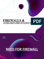 Firrewall and Intrusion Prevention System